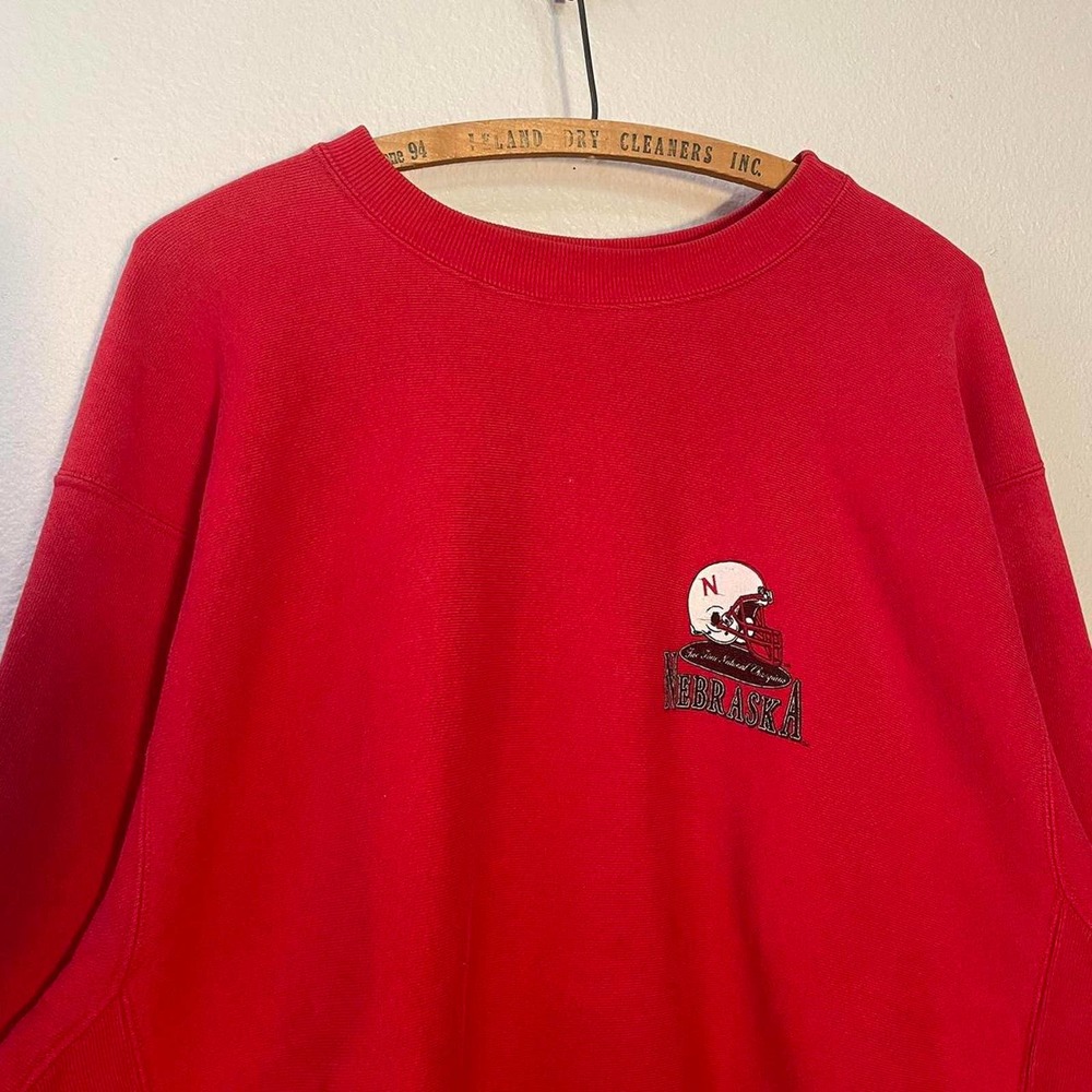 Vintage nebraska reverse weave crewneck